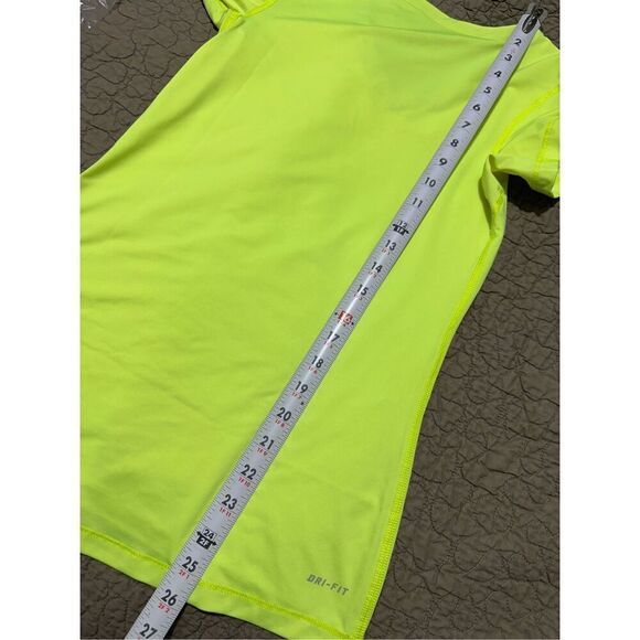 Nike pro neon green T-shirt size small A784 - Picture 5 of 5